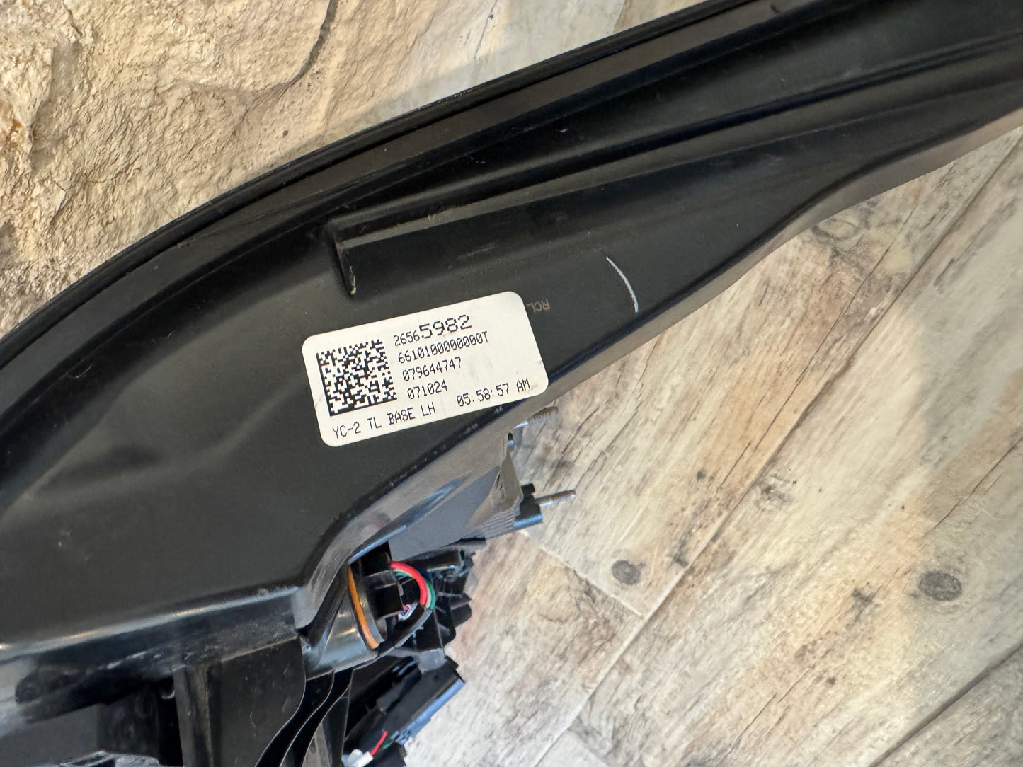 2024 CHEVY TRAVERSE LH DRIVER SIDE TAILLIGHT 0EM26565982